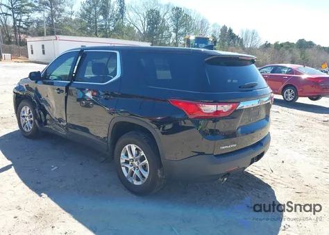 2020 Chevrolet Traverse Fwd Ls z USA, uszkodzony, nr VIN 1GNERFKW7LJ289125